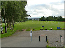 SE2525 : Practice area, Howley Hall golf course by Stephen Craven