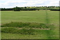 Aylesbury Ring footpath looking towards Pitchcott Hill