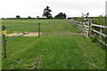 Footpath by the paddocks