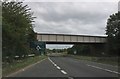 Railway bridge over the A505, Royston