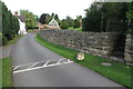 Footpath off the drive to The Lilies