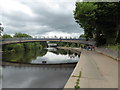 Footbridge over the River Severn adjacent to Castlefields, Shrewsbury