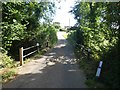 Harcombe Lane bridge over Snod Brook, Sidford