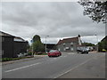 Looking from Burningham Road into The Street