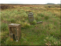 SE1143 : Stone on Bingley Moor by Stephen Craven