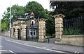 Entrance gateway and Lodge for Peel Park, Bolton Road