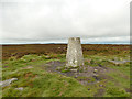 SE1145 : Trig pillar and cairn on Ilkley Moor by Stephen Craven