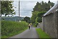 Road passing Sunnyside farm