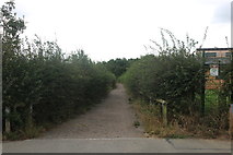 TQ7992 : Path into Sweyne Park, Rayleigh by David Howard