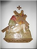 TM1714 : St James, Clacton: Stations of the Cross (9) by Basher Eyre