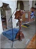 TM1714 : St James, Clacton: lectern by Basher Eyre