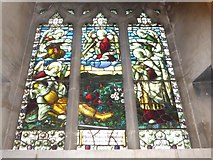 TM1714 : St James, Clacton: stained glass window (5) by Basher Eyre