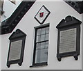 Tablets on the Old Market House, Pontypool