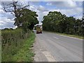 Traffic on the road near Park Grounds Farm