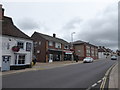 Looking along Maldon High Street