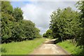 Cleveland Way approaching Hambleton House