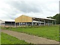 New shed at Halloughton Wood Farm