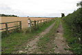 Track and footpath to Edgcott