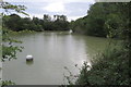 Fishing lake near Calvert