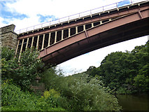 SO7679 : Victoria Bridge and the River Severn by Mat Fascione