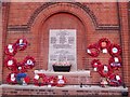 Poppy wreaths, Frinton War Memorial Club