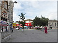 Pedestrianised area in Pier Avenue