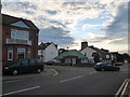 Approaching the junction of Crescent Road and Station Street