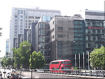 TQ2982 : Offices, Euston Road by Robin Sones