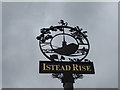 Close up of the village sign at Istead Rise