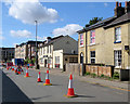 Histon Road: roadworks and The Grapes