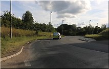 SP7257 : Roundabout on the A5123, Northampton by David Howard