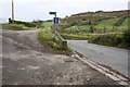 Junction of Sun Lane with road to Milking Hill Farm