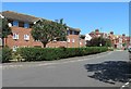 Modern flats on St Catherine