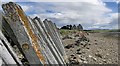 NH6265 : Sea defences, Balconie Point, Inverness-shire by Claire Pegrum