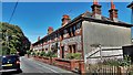 Row of houses on Church Lane