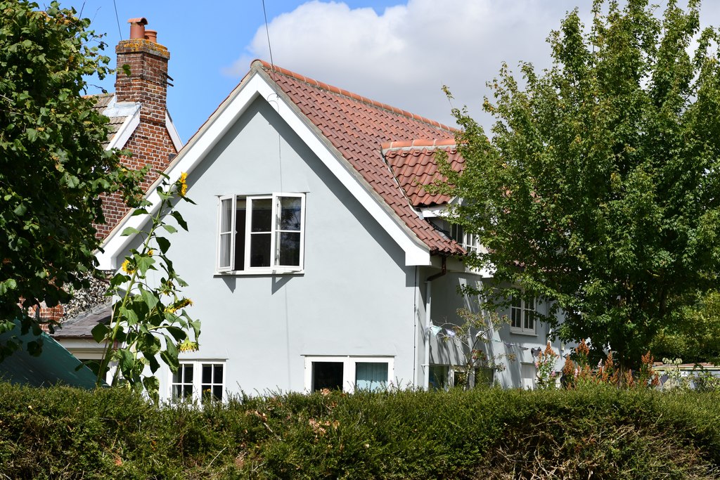 Cransford: House in Bruisyard Road © Michael Garlick :: Geograph ...