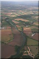 River Avon between Birlingham and Pensham: aerial 2020