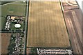 Cropmarks on a field southwest of Grantham: aerial 2020 (2)