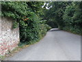 Kelsterton Lane at Top-y-fron Farm