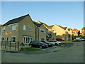 Houses at the end of Galloway Grove