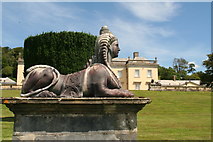 SS6728 : Castle Hill Gardens (7): sphinx by Chris