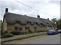 Delightful thatched cottages at Little Coxwell