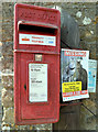 Post box at Byland Abbey