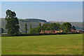 New Barn with White Sheet Hill beyond