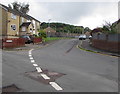 East along Burdett Close, Stonehouse