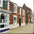 House with curvy bows, West Green, Stokesley