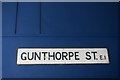 Gunthorpe Street sign