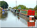 Canal north-west of Nantwich in Cheshire