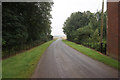 Farm track towards York Lane