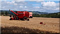 ST6863 : Combine Harvester between Stanton Prior and Bath by Rick Crowley